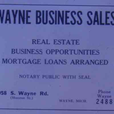 4958 S. Wayne Road - Wayne Business Sales