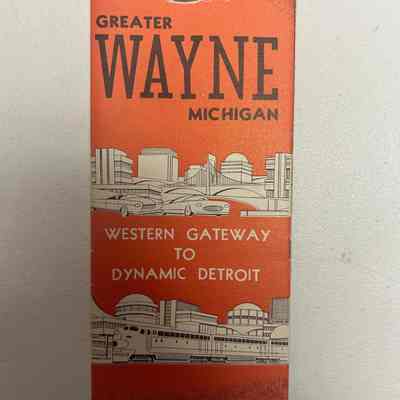 1957 Brochure Of Wayne