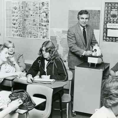 Mr. Theros World History class 1982