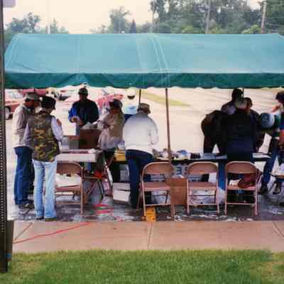 Coffee and registration Tent