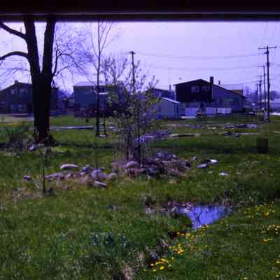 Subdivision being built - May 1961