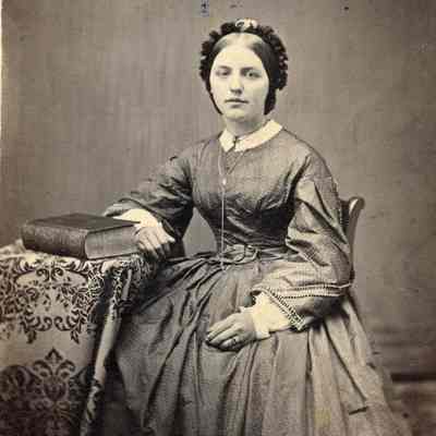 Mary J. Cady, wife of Charles H. Cady, daughter of Bradshaw and Alice Hodgkinson.