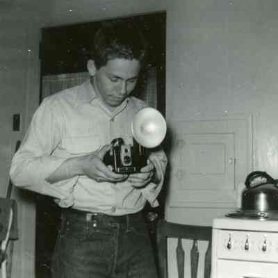 Ron Ferguson at Pat Millar's PJ Party on Oct. 23, 1953.