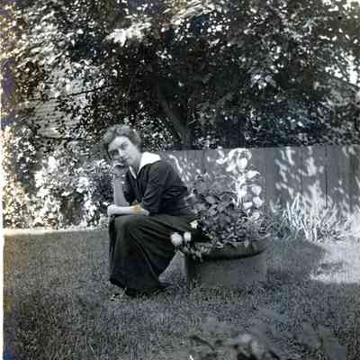 Annabell at the Martin's house on Aug. 25, 1914.