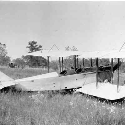 Plane that came down in a field near Carpenter Lake