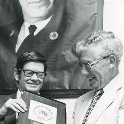 Pat Cullen and Hank Goudy