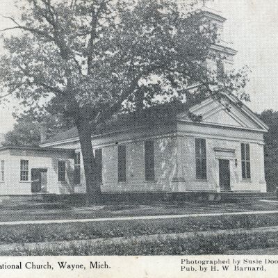 Congregational Church Postcard