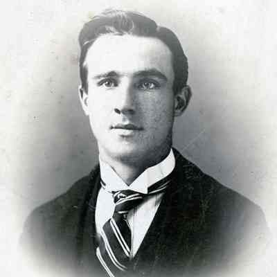 Vivian Vallance at 16 years old. The son of Samuel Vallance and the father of John Vallance.