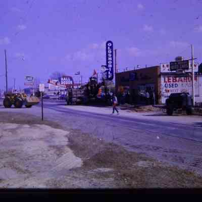 South side near Venoy. Kent Furniture, Hall Dodds, Oldsmobile Lebaron, Used Cars