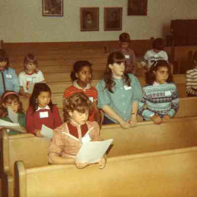 Choir Guild Workshop at First United Methodist Church in May of 1983.