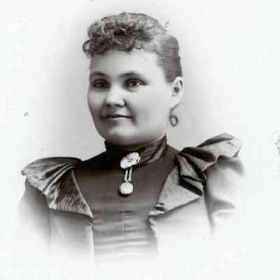 Mrs. Rhoda Wurtz, the wife of Lorenzo Wurtz.