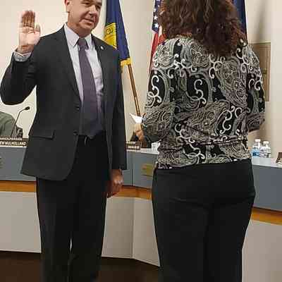 Matt Mulholland Sworn in