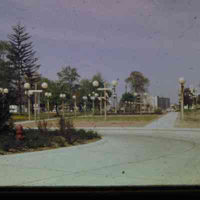 Veterans Plaza Roundabout, formerly Main Street