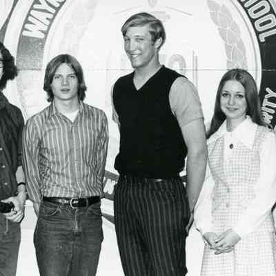 Student Senate officers 1971
