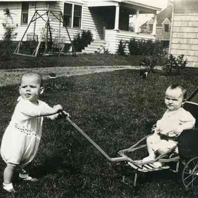 Bernice Greenwalt is on the right.