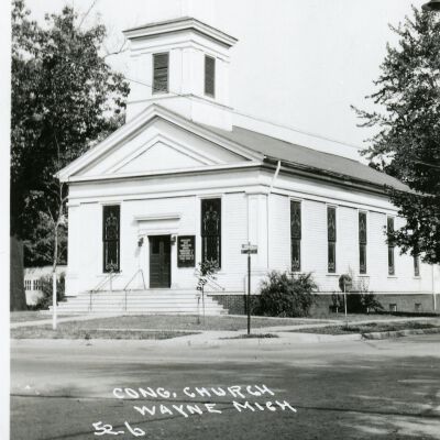 Congregational Church Postcard