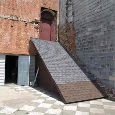 Stairs to balcony