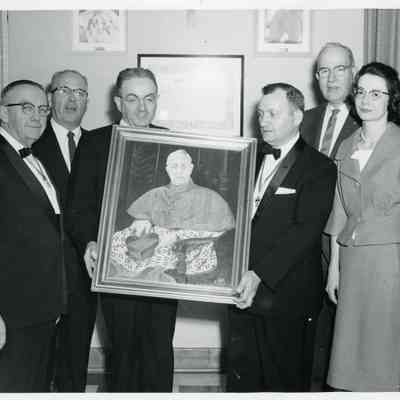 Painting of Cardinal Edward Mooney