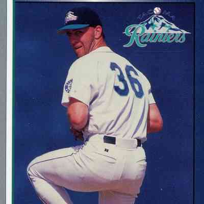 David Holdridge. Tacoma Rainiers Baseball Card.