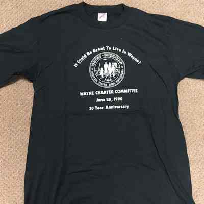 Wayne Charter Committee 30 Year Anniversary T-Shirt