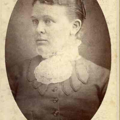 Lomina Jan Fletcher in 1880. She lived in Taylor Twp.