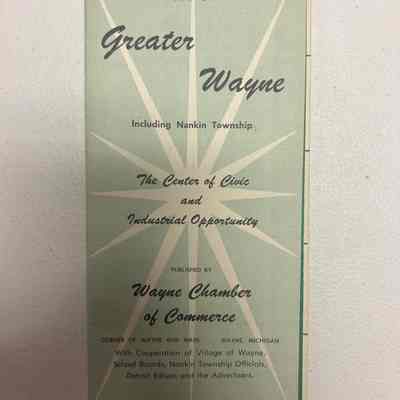 Chamber Of Commerce Map Of Wayne