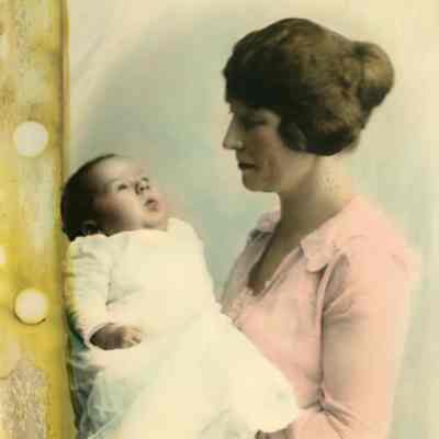 Dora Foss Tinkham with Jack Tinkham