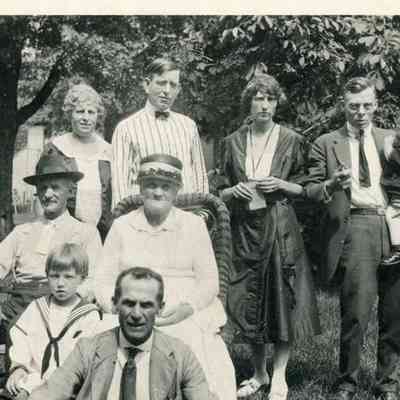 Grace Thurston, Gus, Jeanette (Fass, Tinkham, Thurston, Hosmer families)