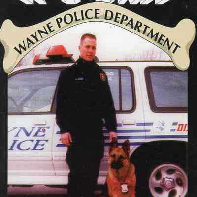 Wayne Police Department K-9 unit Officer and K-9 Dog