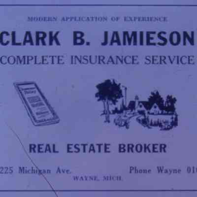 1947 Ad. Clark B. Jamieson