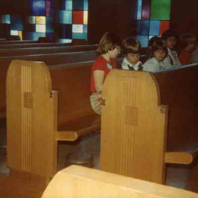 Choir Guild Workshop at First United Methodist Church in May of 1983.