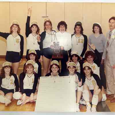 1983 Wayne Memorial Highschool Vollyball State Champions