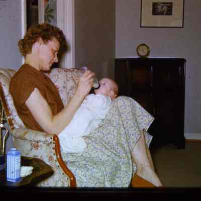 Steven and Mother 1953