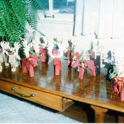 Garden Club Reindeers