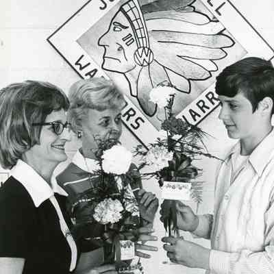 John Hill Secretaries honored 1971