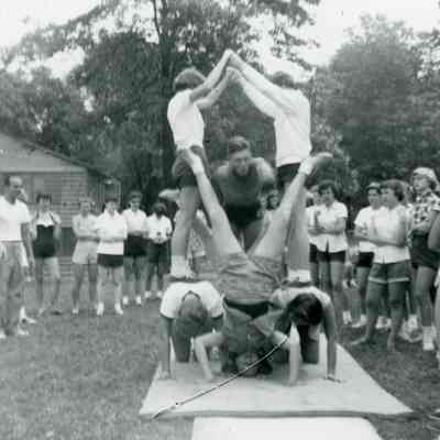 Doing stunts