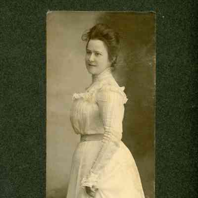 Ether Egeler's graduation photo.