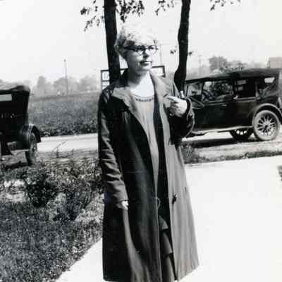 Miss Ida Roberts, a Wayne High History teacher.