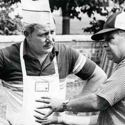 Ray LeCornu and Judge Seiler