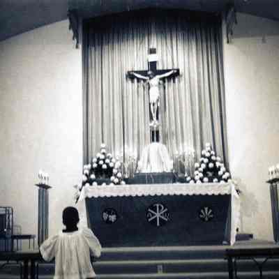 Altar and Lector St. Marys Catholic Church
