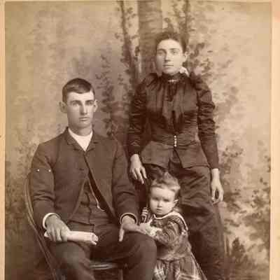 Nelson and Annie Butler with Bennett