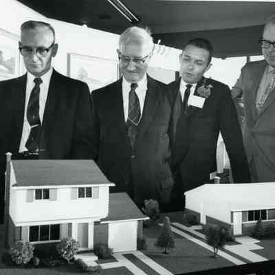 Models for new Tract Houses