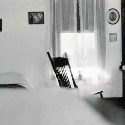 Ellen Martin's new bedroom in Nov. of 1917.
