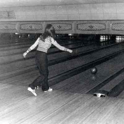Girl Bowling