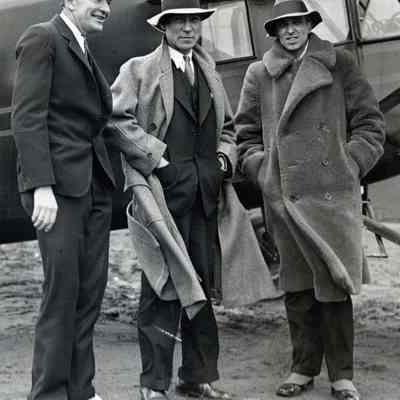 Eddie Stinson, Clarence M. Young and John F Donaldson
