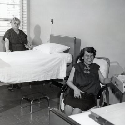 First Child Born at Carpenter Hospital
