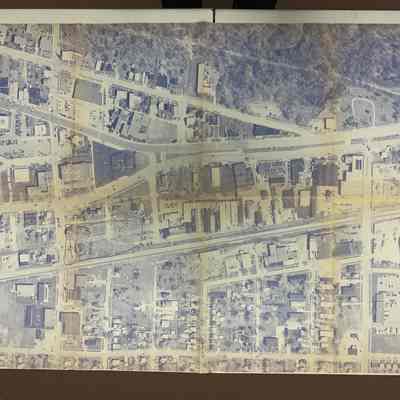 1980's Aerial View Michigan Avenue