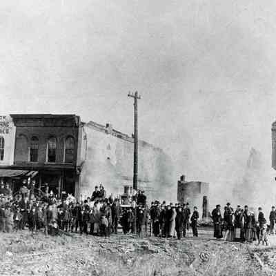 35132- 35108 Michigan - 1893 Bank Block Fire