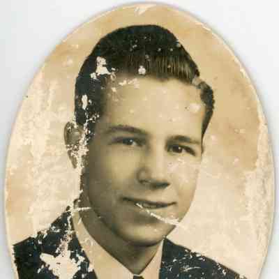 James Martin in 1945.
