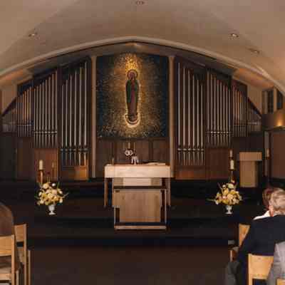 Altar Organ and Mosaic